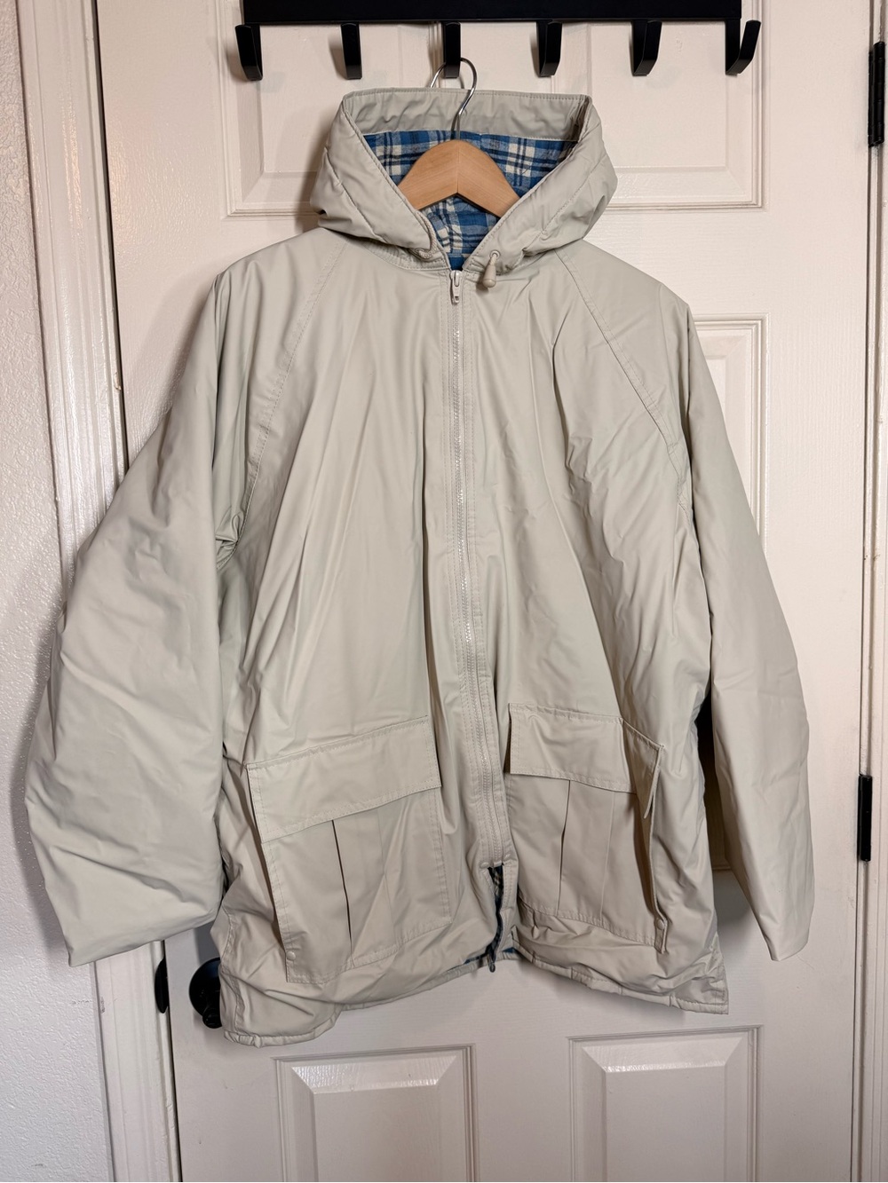 Vintage Misty Harbor Original Rain Coat Women's  Waterproof Flannel Jacket